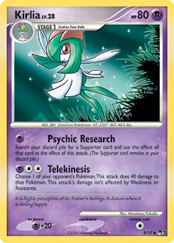 Kirlia 8/17 Pokémon card from POP 7 for sale at best price