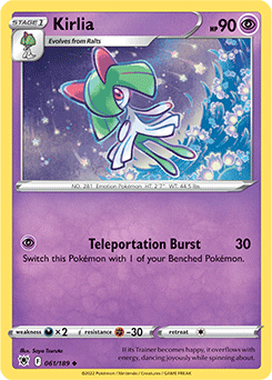 Kirlia 061/189 Pokémon card from Astral Radiance for sale at best price