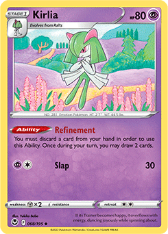 Kirlia 068/195 Pokémon card from Silver Tempest for sale at best price