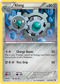 Klang 76/108 Pokémon card from Dark Explorers for sale at best price