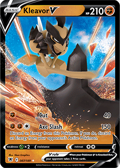 Kleavor V 087/189 Pokémon card from Astral Radiance for sale at best price