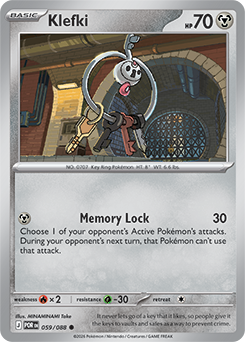 Klefki 59/88 Pokémon card from Perfect Order for sale at best price