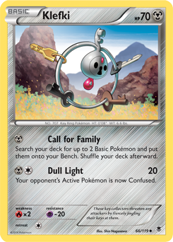 Klefki 66/119 Pokémon card from Phantom Forces for sale at best price