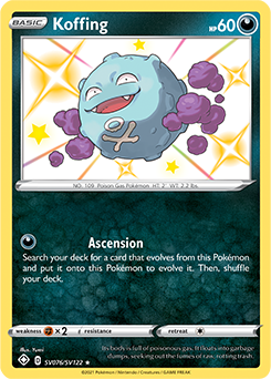 Koffing SV076/SV122 Pokémon card from Shining Fates for sale at best price