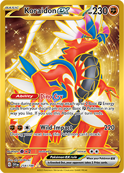 Koraidon ex 254/198 Pokémon card from Scarlet & Violet for sale at best price
