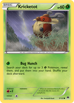 Kricketot 5/122 Pokémon card from Breakpoint for sale at best price