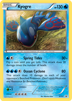 Kyogre XY51 Pokémon card from XY Promos for sale at best price