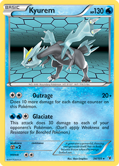Kyurem 34/101 Pokémon card from Noble Victories for sale at best price