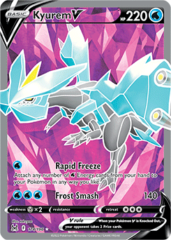 Kyurem V 174/196 Pokémon card from Lost Origin for sale at best price