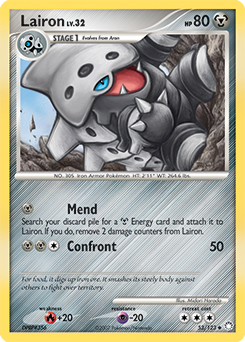 Lairon 53/123 Pokémon card from Mysterious Treasures for sale at best price