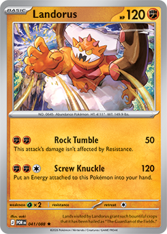 Landorus 41/88 Pokémon card from Perfect Order for sale at best price
