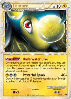 Lanturn 86/95 Pokémon card from Unleashed for sale at best price
