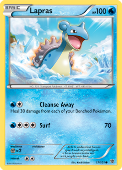 Lapras 17/101 Pokémon card from Plasma Blast for sale at best price