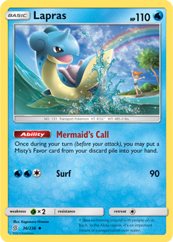 Lapras 36/236 Pokémon card from Unified Minds for sale at best price