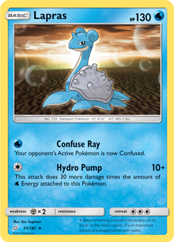 Lapras 31/181 Pokémon card from Team Up for sale at best price