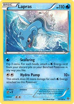 Lapras 35/146 Pokémon card from X&Y for sale at best price