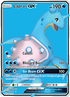 Lapras GX 139/149 Pokémon card from Sun & Moon for sale at best price