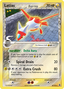 Latias 8/113 Pokémon card from Ex Delta Species for sale at best price