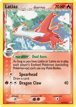 Latias 11/110 Pokémon card from Ex Holon Phantoms for sale at best price