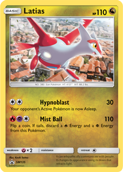 Latias SM135 Pokémon card from Sun and Moon Promos for sale at best price