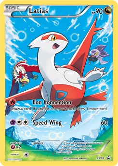 Promo Pokémon card Latias XY78 from XY Promos expansion