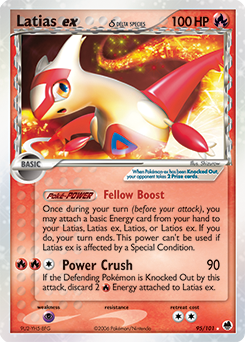Latias EX 95/101 Pokémon card from Ex Dragon Frontiers for sale at best price