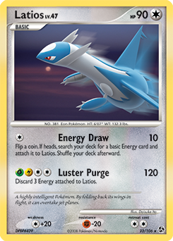 Latios 23/106 Pokémon card from Great Encounters for sale at best price