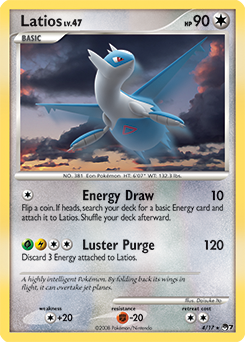 Latios 4/17 Pokémon card from POP 7 for sale at best price