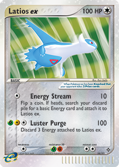 Carte Pokémon Pokémon ex Latios ex 94/97 de la série Ex Dragon