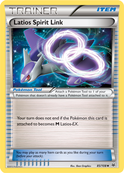 Latios Spirit Link 85/108 Pokémon card from Roaring Skies for sale at best price
