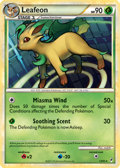 Leafeon 13/95 Pokémon card from Call of Legends for sale at best price