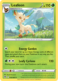 Leafeon 013/189 Pokémon card from Astral Radiance for sale at best price