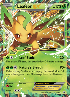 Leafeon EX 10/83 Pokémon card from Generations for sale at best price