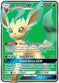 Leafeon GX 139/156 Pokémon card from Untra Prism for sale at best price