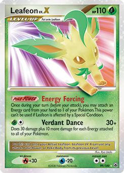 Leafeon LV.X 99/100 Pokémon card from Majestic Dawn for sale at best price