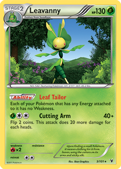 Leavanny 3/101 Pokémon card from Noble Victories for sale at best price