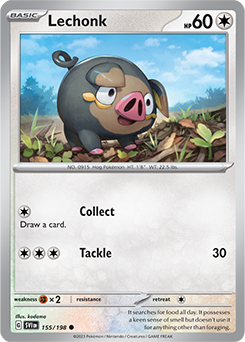 Lechonk 155/198 Pokémon card from Scarlet & Violet for sale at best price