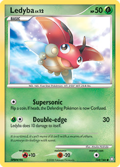 Ledyba 104/146 Pokémon card from Legends Awakened for sale at best price