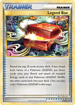Legend Box 75/90 Pokémon card from Undaunted for sale at best price