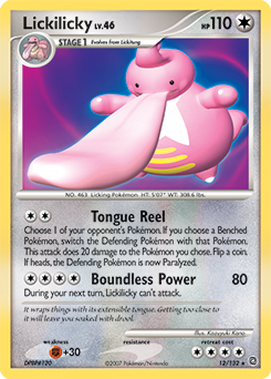 Lickilicky 12/132 Pokémon card from Secret Wonders for sale at best price