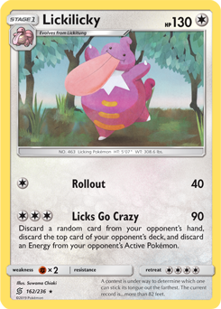 Lickilicky 162/236 Pokémon card from Unified Minds for sale at best price