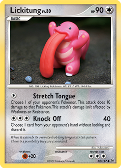 Lickitung 80/127 Pokémon card from Platinuim for sale at best price