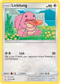 Lickitung 152/214 Pokémon card from Unbroken Bonds for sale at best price