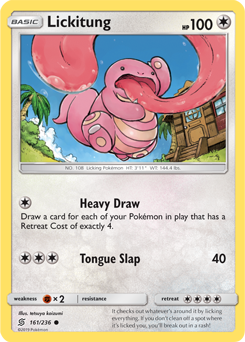 Lickitung 161/236 Pokémon card from Unified Minds for sale at best price