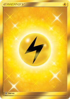 Lightning Energy 168/145 Pokémon card from Guardians Rising for sale at best price