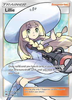 Lillie 147/149 Pokémon card from Sun & Moon for sale at best price