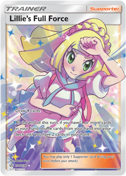 Lillie's Full Force 230/236 Pokémon card from Cosmic Eclipse for sale at best price