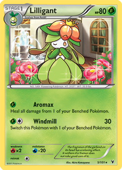 Lilligant 5/101 Pokémon card from Noble Victories for sale at best price