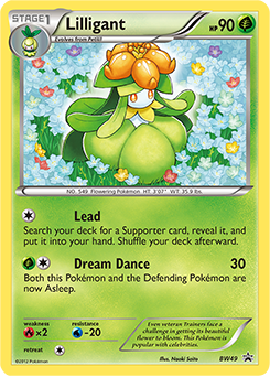 Lilligant BW49 Pokémon card from Back & White Promos for sale at best price