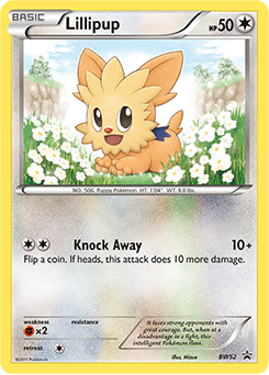 Lillipup BW52 Pokémon card from Back & White Promos for sale at best price